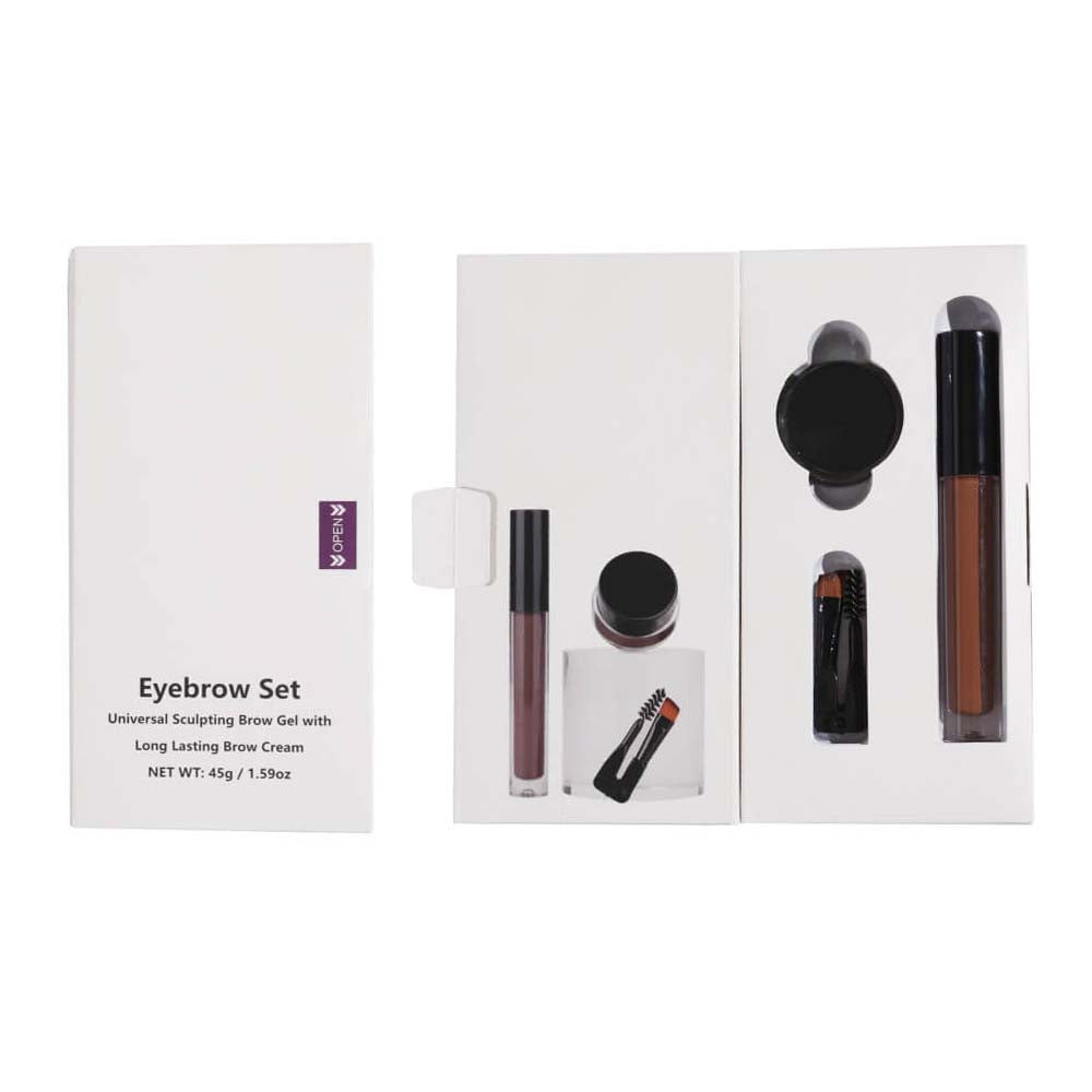 5 color eyebrow kit eyebrow gel brow cream sculpting long lasting