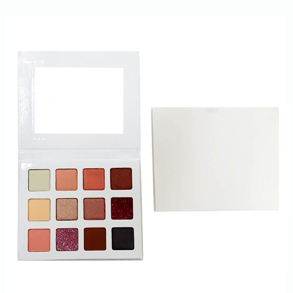 Paleta de sombras de ojos de 12 colores White Square