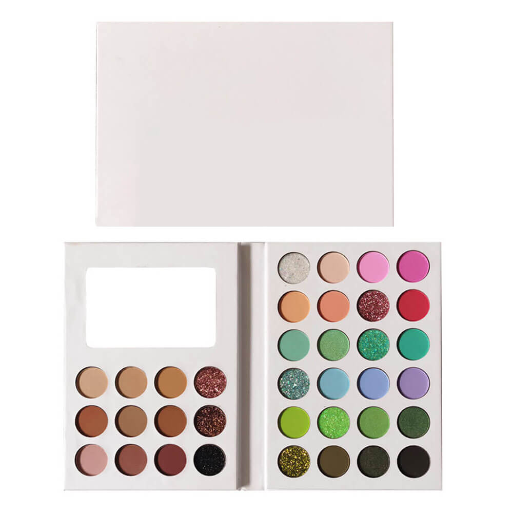 36 color eyeshadow palette book 2 pages high pigmented vegan