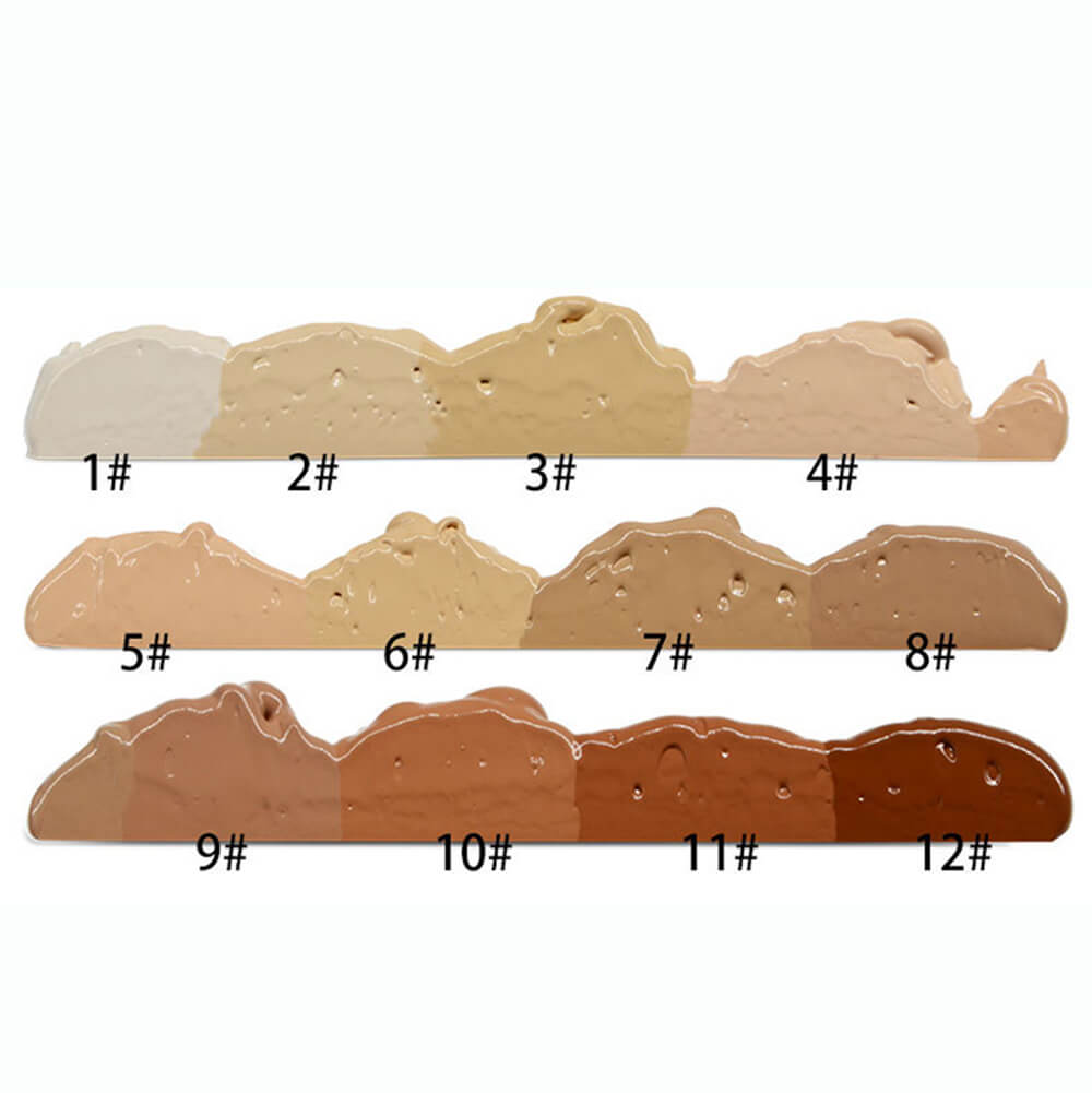 25 color full coverage foundation matte waterproof vegan