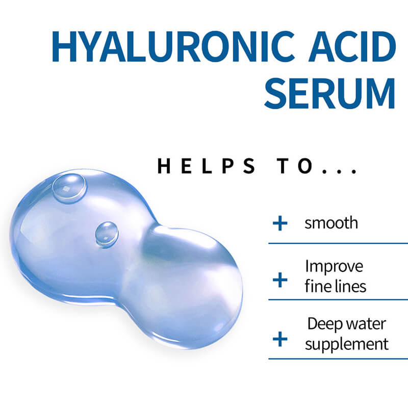 Hyaluronic acid face serum retinol moisturize shrink pore anti aging 30ml