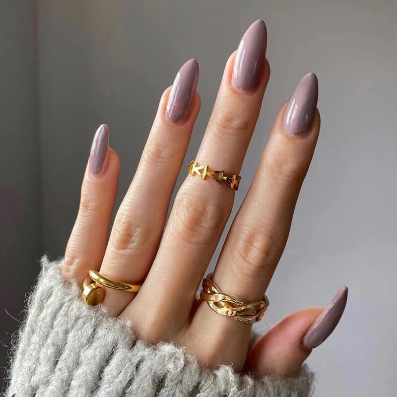 Wearable press on nails solid color nail pieces nail art nail patches
