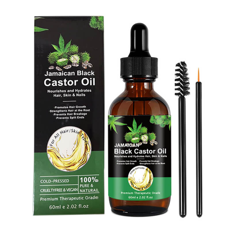 Jamaican black castor oil hair growth hair serum nourishing moisturizing 60ml