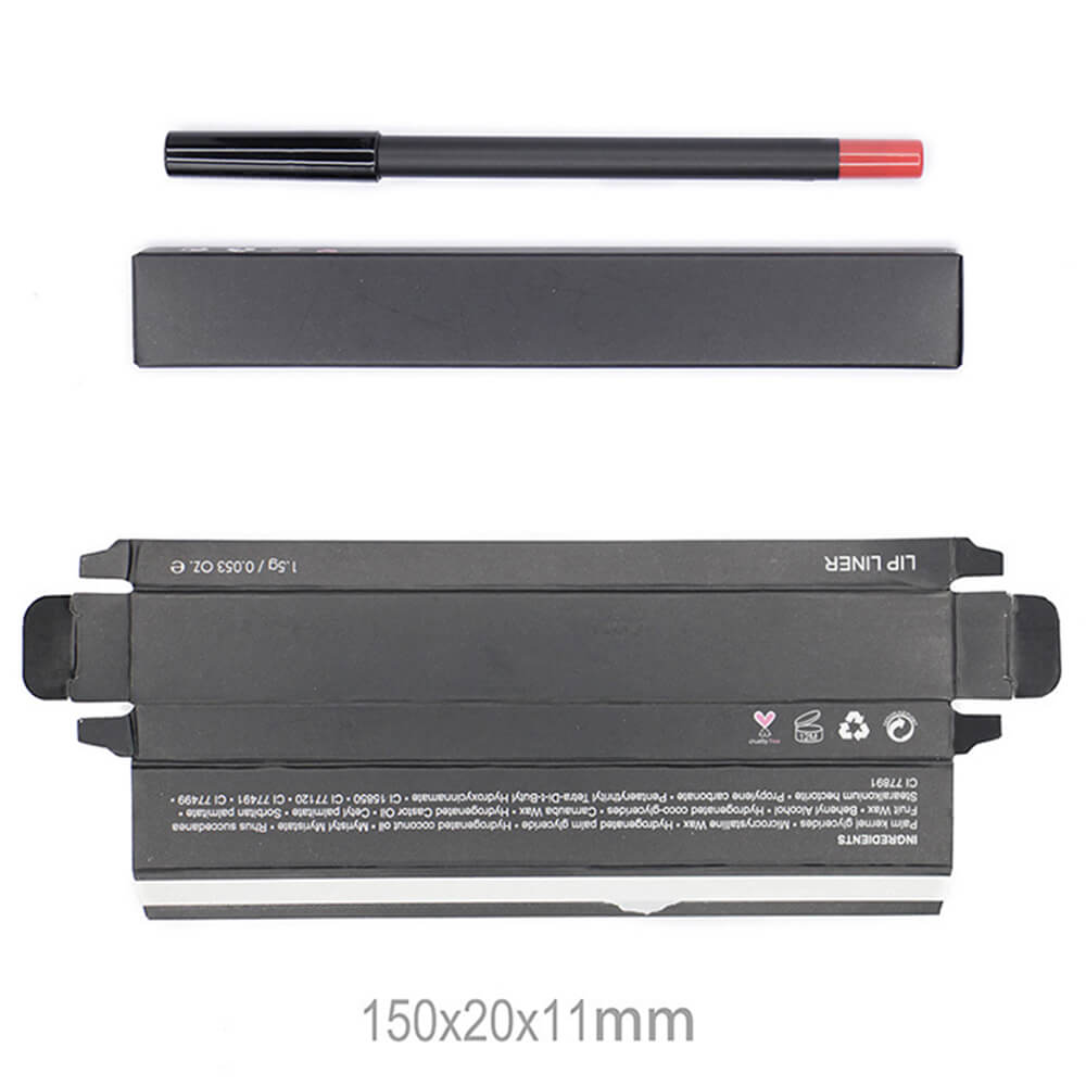 13 color matte lip liner high pigmented with knife sharpening waterproof