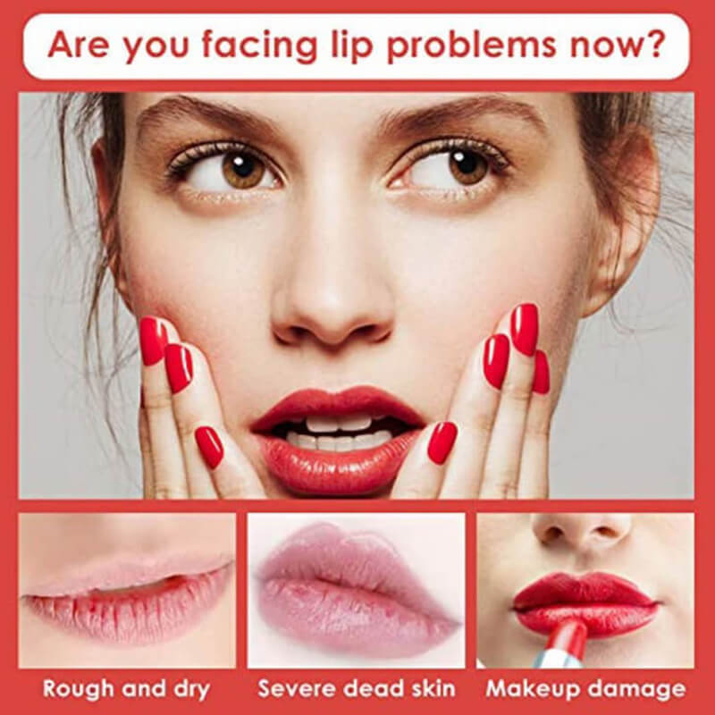 6 color lip mask natural moisturizing nourishing anti-ageing