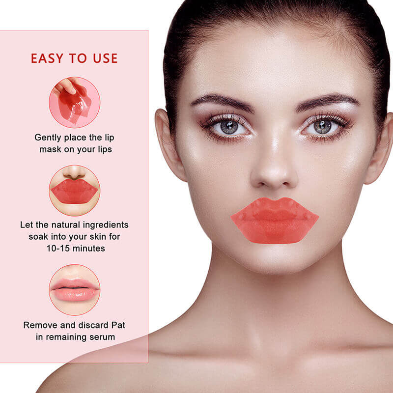6 color lip mask natural moisturizing nourishing anti-ageing