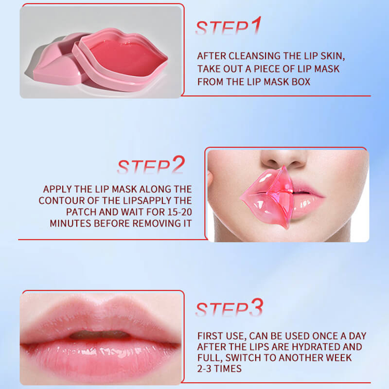6 color lip mask natural moisturizing nourishing anti-ageing