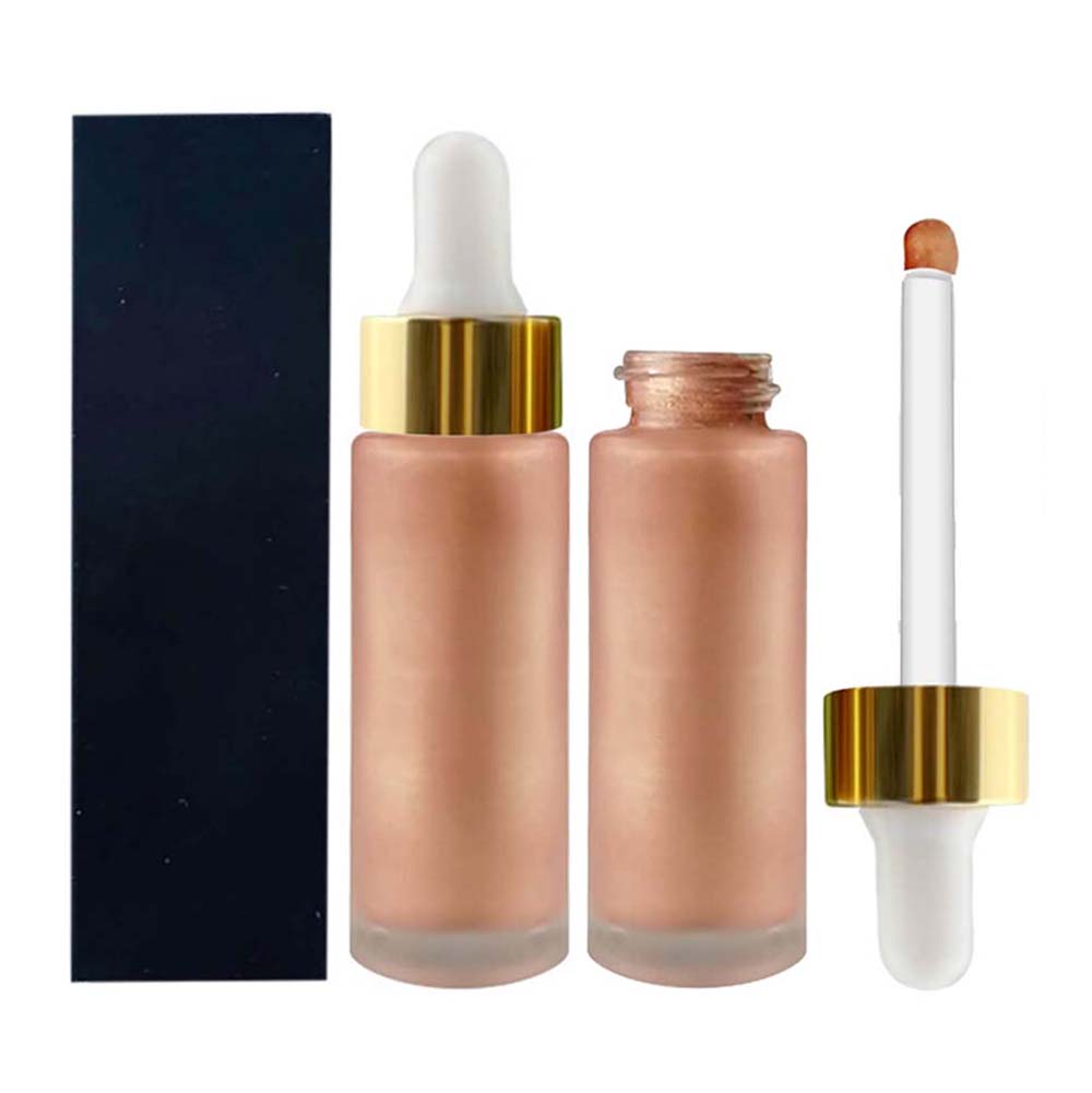 7 color liquid highlighter brighten high pigmented shimmer waterproof