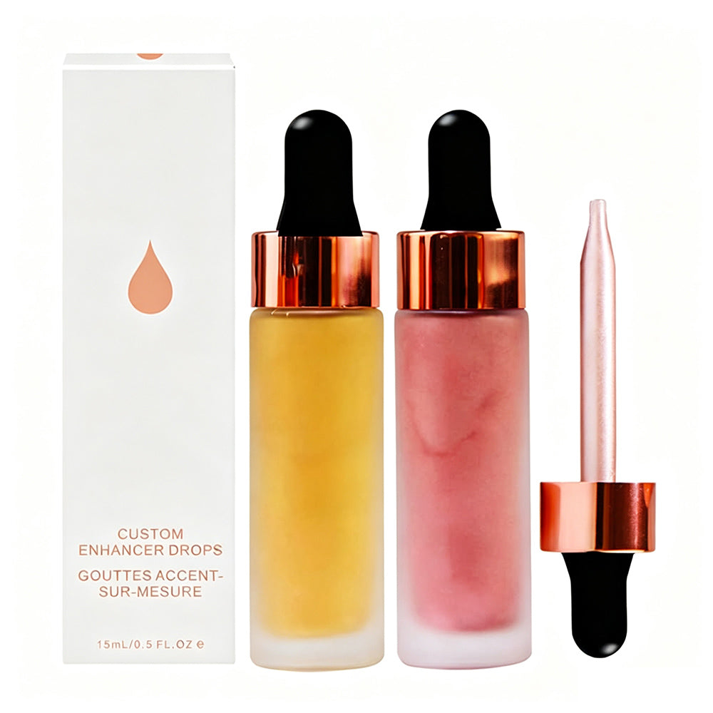 8 Color Liquid Highlighter Brighten Shimmer High Pigmented Private Label