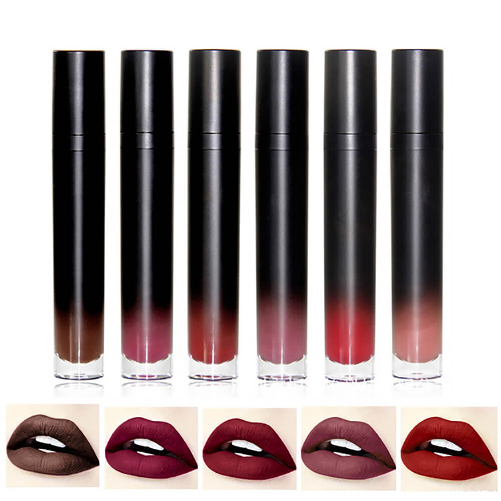 12 color liquid lipstick matte non-stick long lasting