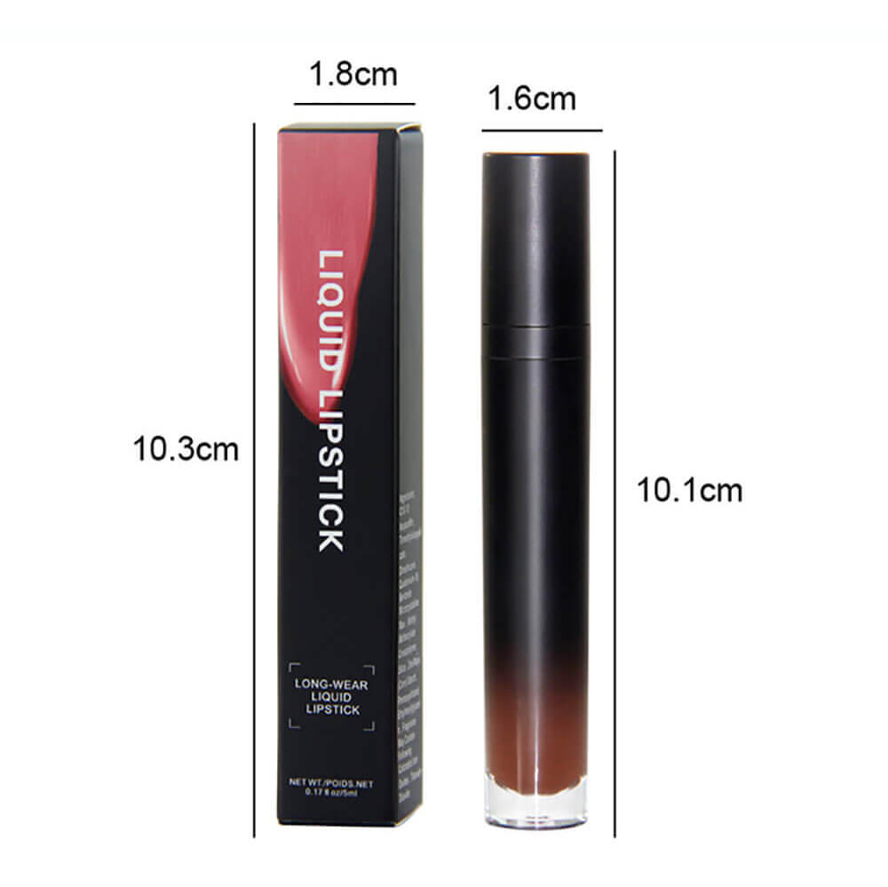 12 color liquid matte lipstick non-stick long lasting waterproof no logo