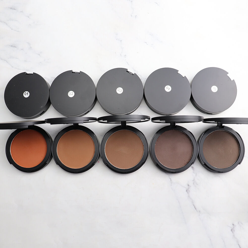 10 color pressed setting powder compact high pigmented