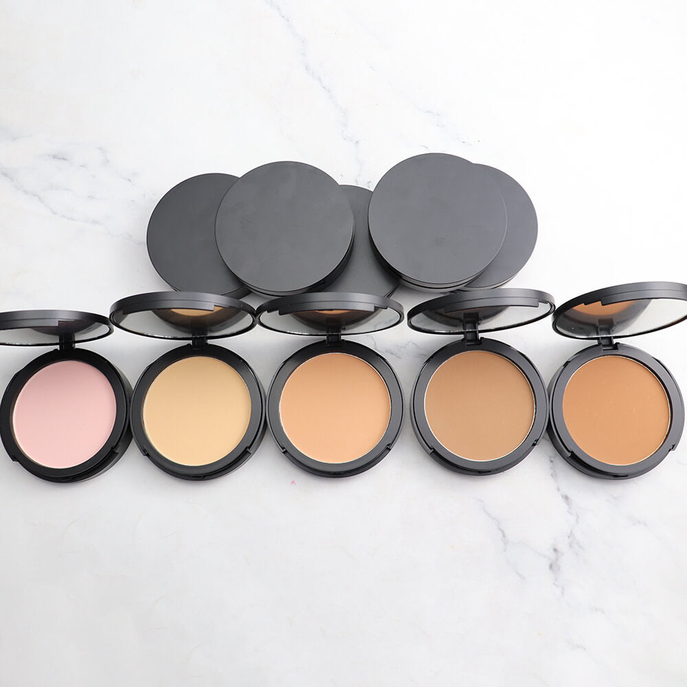 10 color pressed setting powder compact high pigmented