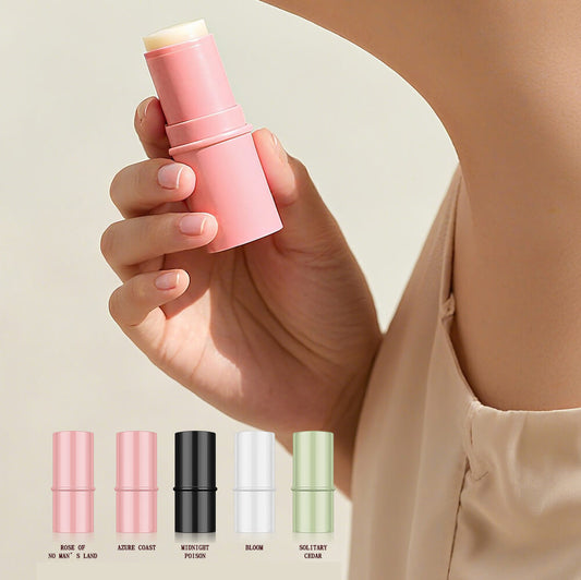 4 Scents Solid Perfume Stick Long-Lasting Fragrance Refresh Body Balm for Men Women