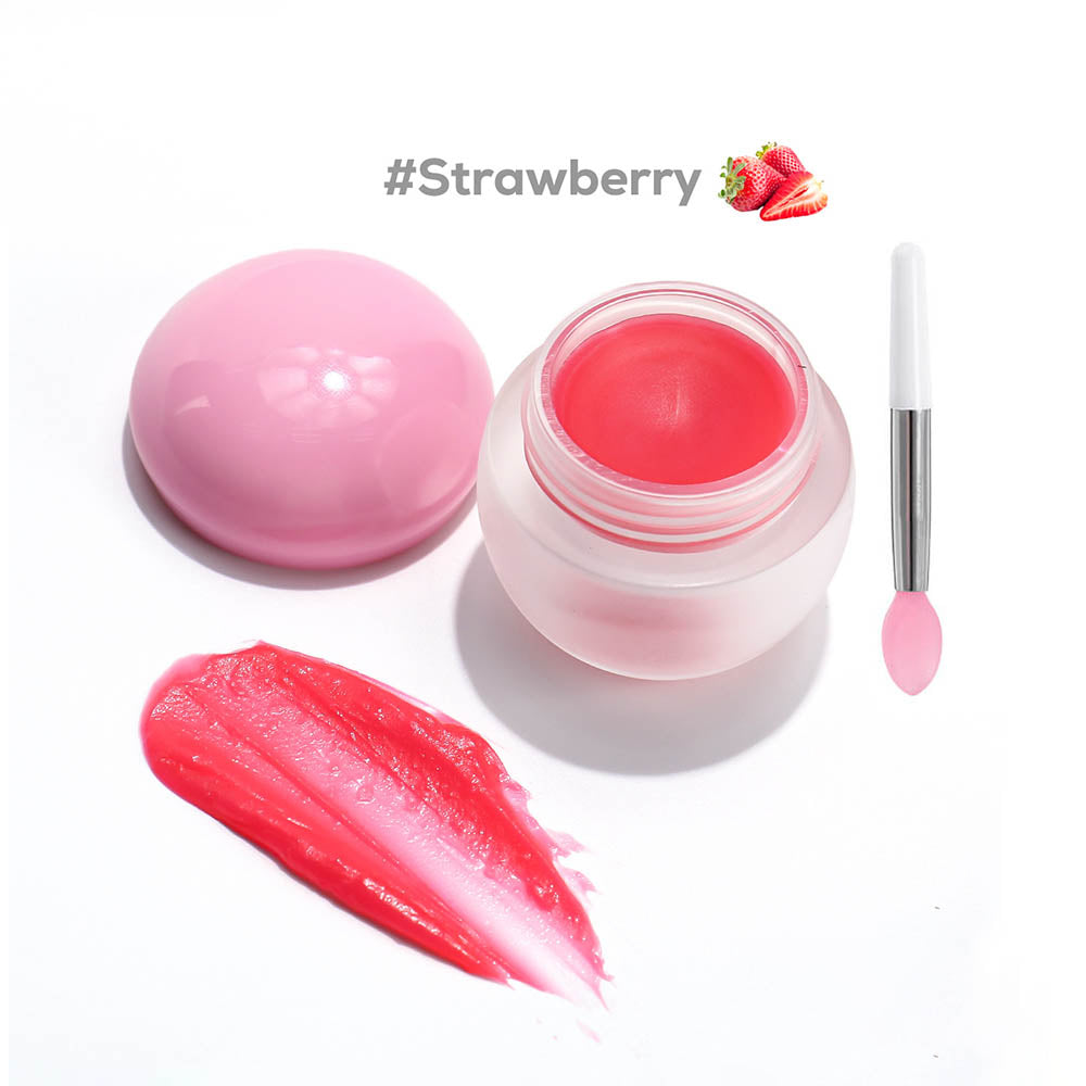 3 Scents Lip Mask Exfoliating Line-Smooth Anti-Cracking Nourish Moisturizing