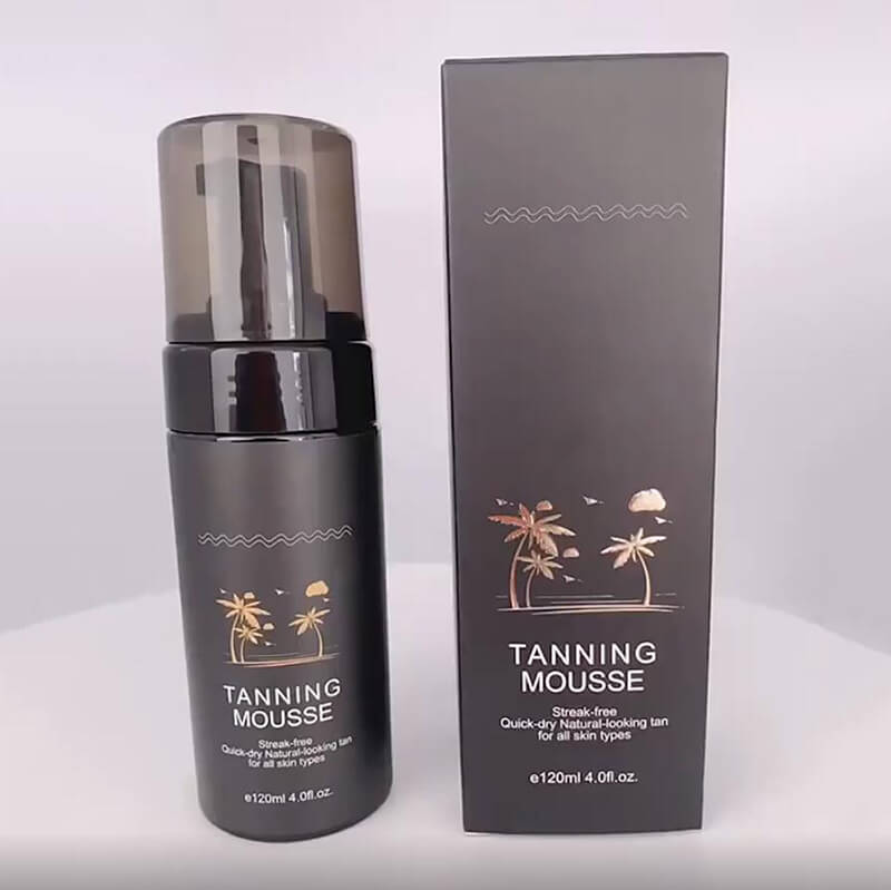 Tanning mousse bronzer moisturizing cream body tanning lotion sun beach