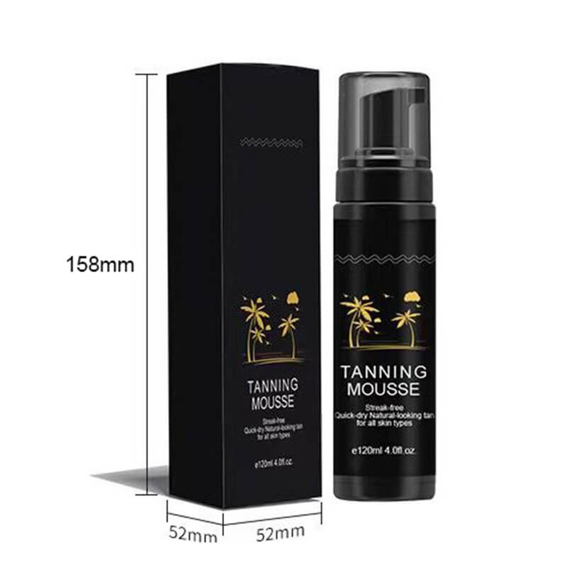 Tanning mousse bronzer moisturizing cream body tanning lotion sun beach