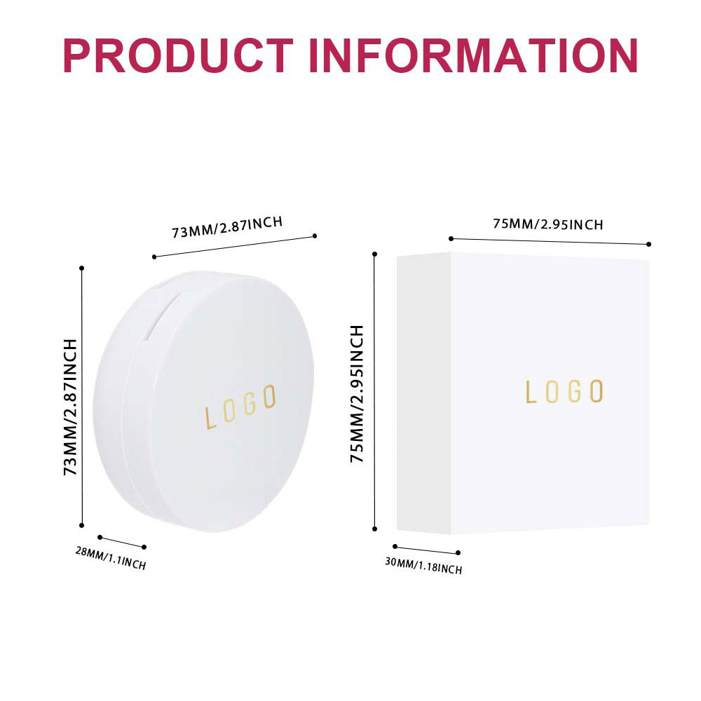 6-Color Air Cushion Liquid Blush Matte Finish High Pigment Long-Lasting Waterproof