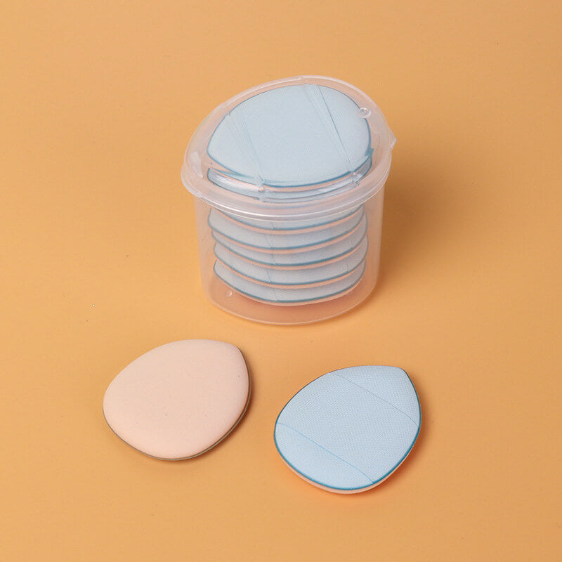 7 pcs small powder puff makeup sponge air cushion cream finger puff