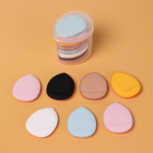 7 pcs small powder puff makeup sponge air cushion cream finger puff