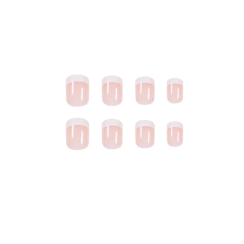 Pink press on nails manicure fake nails nail patches removable