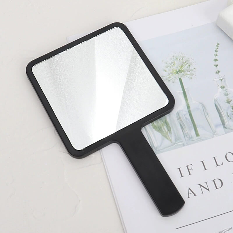6 color makeup mirror suqare shape portable handheld gift mirrors 9*16cm