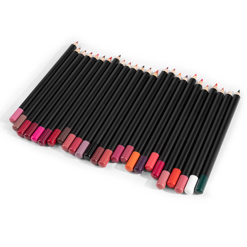 25 color lip liner matte lip color pencil black high pigmented