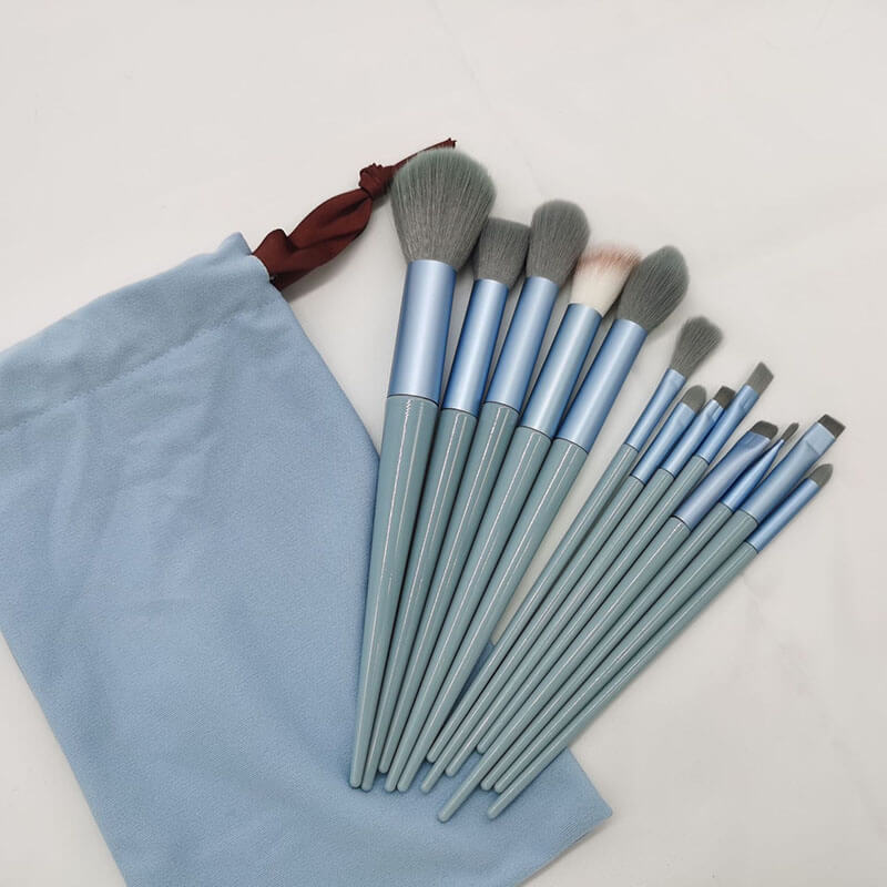 13 pcs makeup brush set beginner travel soft brushes portable