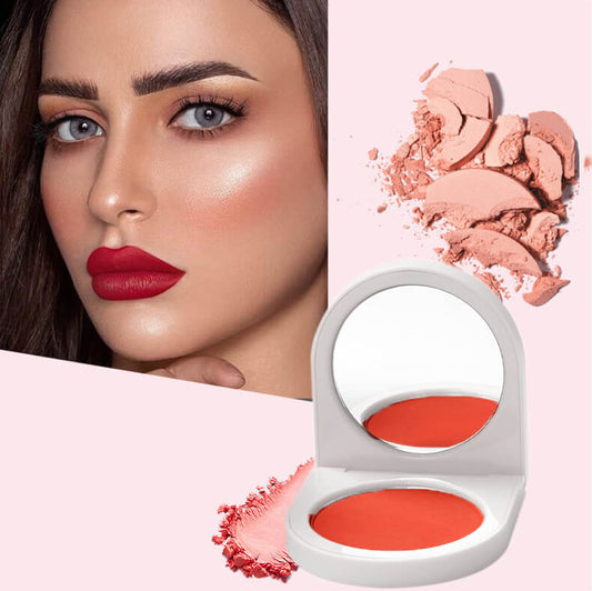 8 color blush blusher powder highlighter high pigmented private label