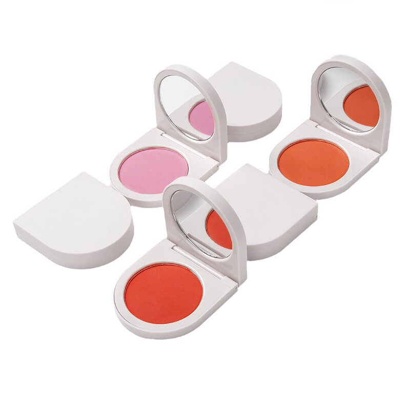 8 color blush blusher powder highlighter high pigmented private label