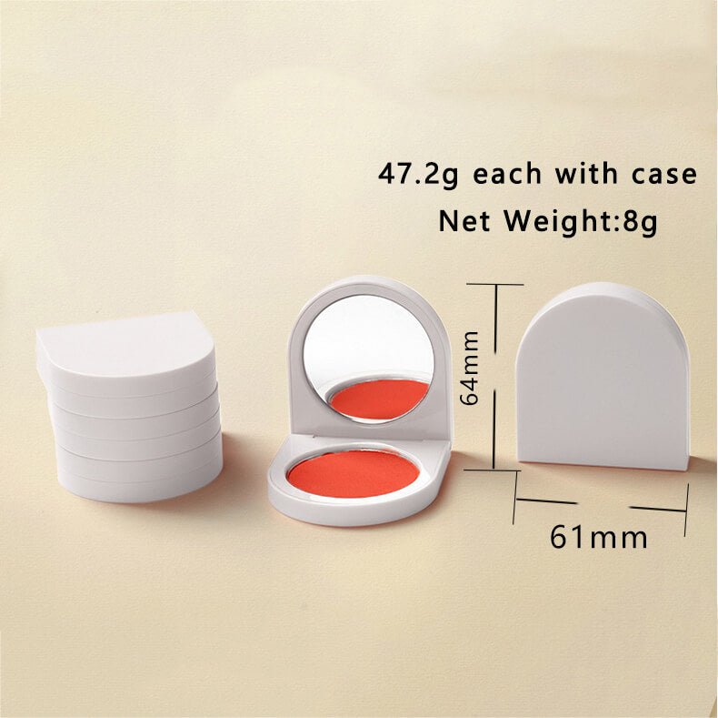 8 color blush blusher powder highlighter high pigmented private label