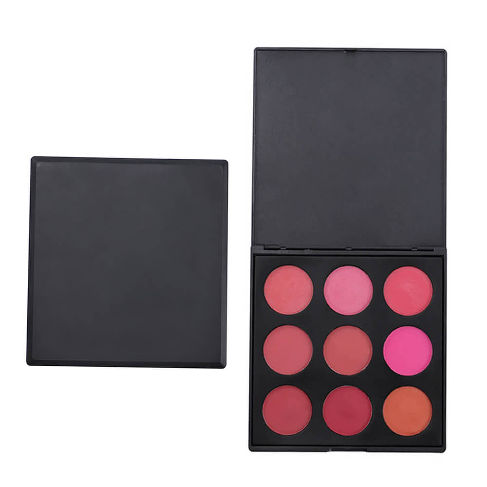 9 color blush palette blusher nude matte high pigmented