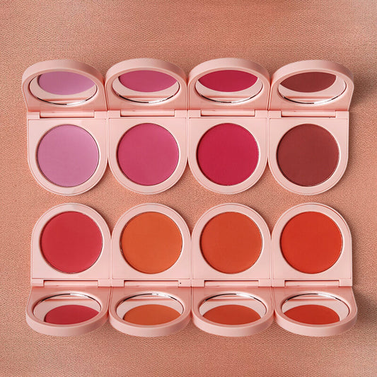 8 Color Blush Powder Blusher Highlighter Rouge High Pigmented Private Label