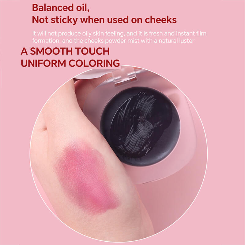 2 color magic blush cream temperature change blusher for lip & cheek