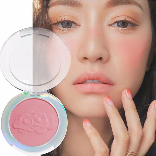 6 color blush powder eye shadow matte shimmer long lasting