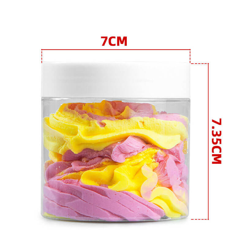 Whipped body scrub body butter exfoliating cleansing flower scent