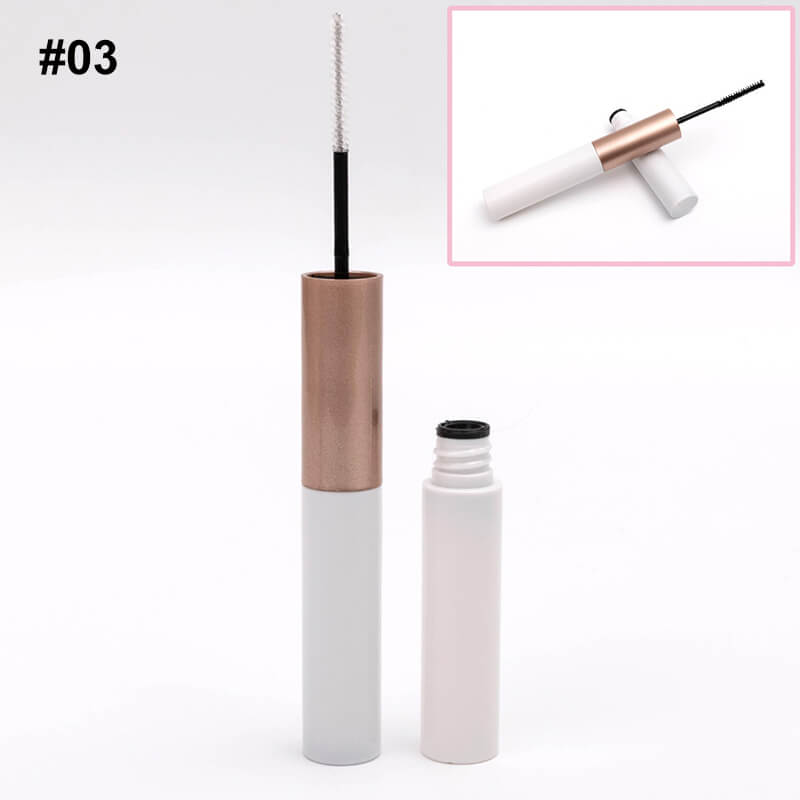 Double-ended mascara and eyelash glue bond seal waterproof strong glue