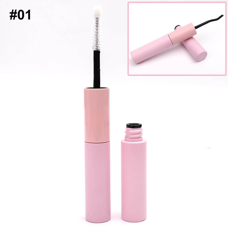 Double-ended mascara and eyelash glue bond seal waterproof strong glue