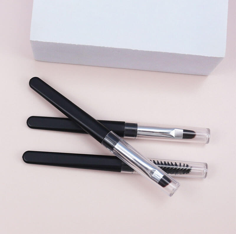 Portable makeup brush silicone soft lip eyebrow eyeliner brushes