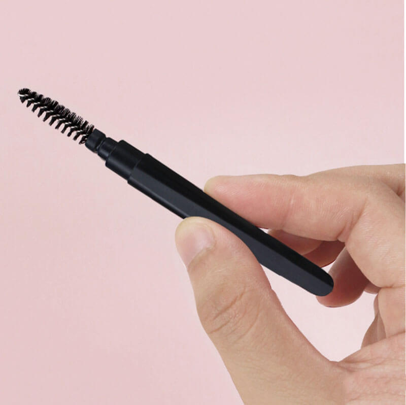 Portable makeup brush silicone soft lip eyebrow eyeliner brushes