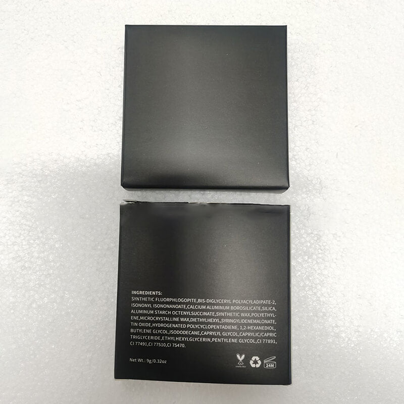 New 9 color chameleon eyeshadow palette glitter shiny pearlescent vegan