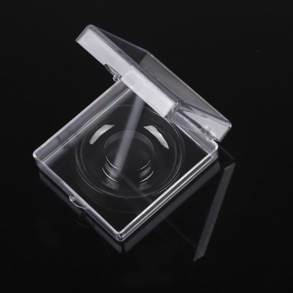 13 color square eyelash box empty packaging box thickened single pair