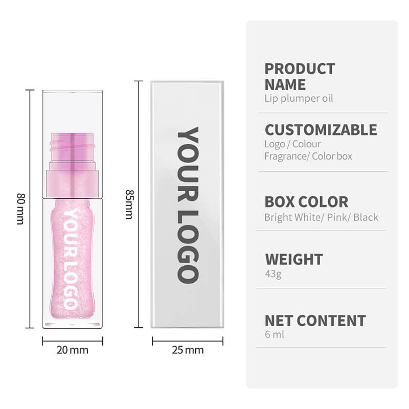 3 color lip oil glitter color change moisturizing lip essence oil