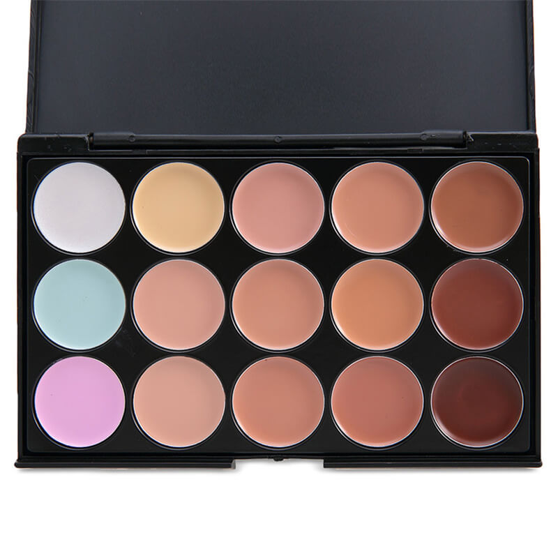 15 color concealer palette cream contour foundation full coverage