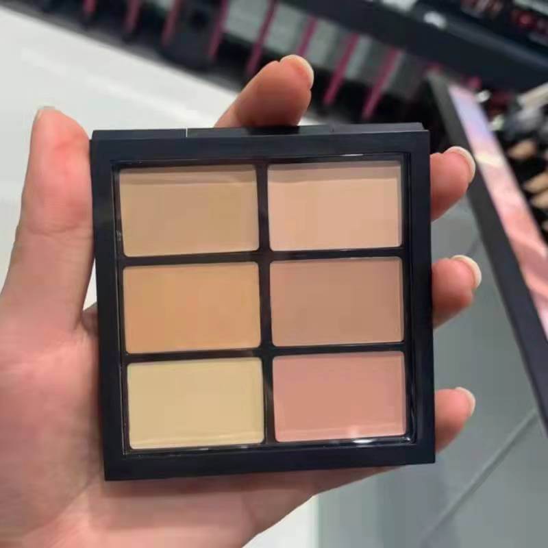6 color concealer palette cream full coverage matte finish long lasting