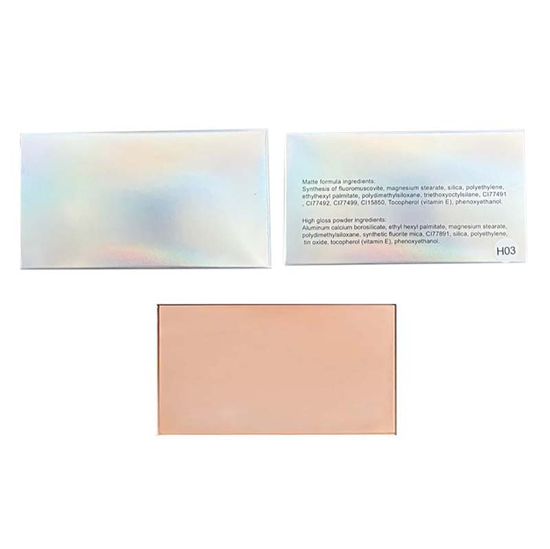 5 color contour palette highlighter powder pearlescent diamond blush