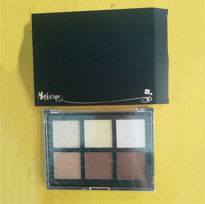 6 color contour palette face shadow concealer brighten private label