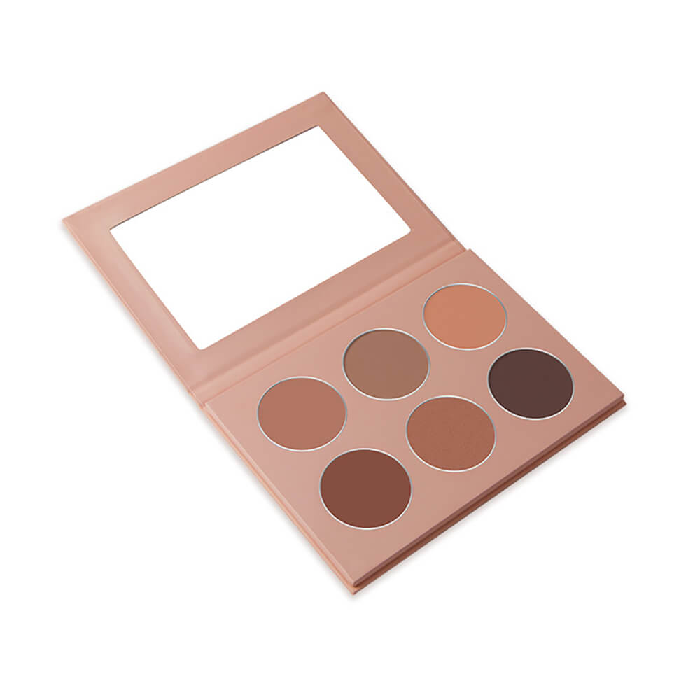 6 color contour palette face nose shadow long lasting private label