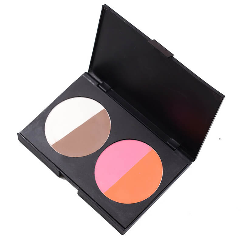 5 color contour blush bronzer matte highlighter powder