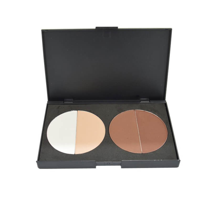 5 color contour blush bronzer matte highlighter powder